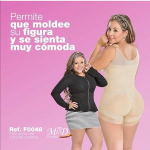 FAJAS M&D EXTRASHORT GIRDLE SIZE S. BEIGE